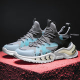 Fashion Sneakers High Top Sport Running Athletic Tennis Walking Shoes Men - WOMONA.COM