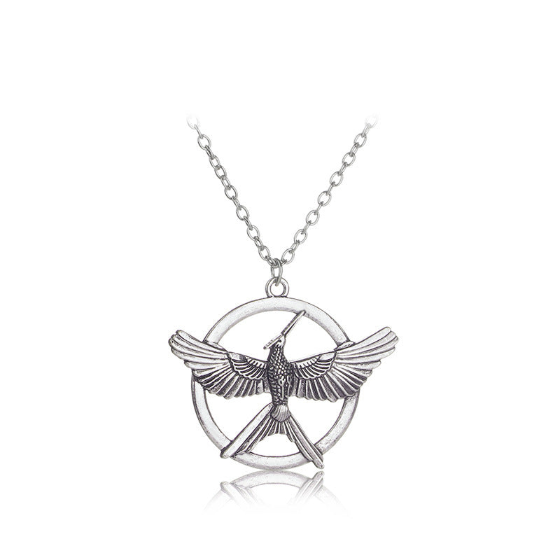 Mockingjay Animal Necklace Jewelry - WOMONA.COM