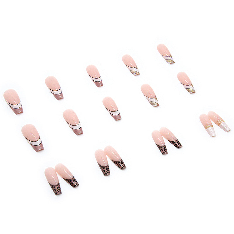 Ballet Armor Fake Nails One Second Wear 24 Pieces Boxed - WOMONA.COM