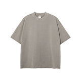 Vintage Wash Water For Old Men's T-shirts - WOMONA.COM