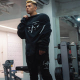 Men's Fitness Pullover Hooded Sweater