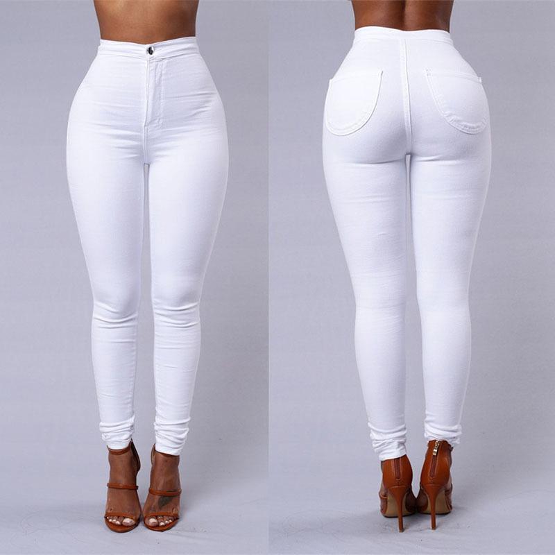 Slim Trouser Skinny Candy Color Jeans - WOMONA.COM