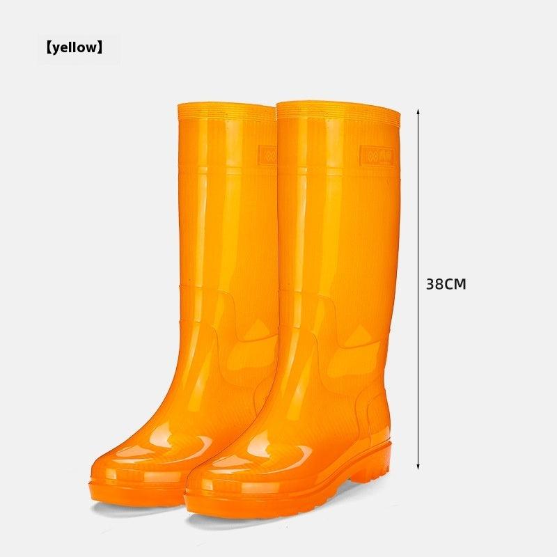 Men's Knee-high Rain Boots - WOMONA.COM