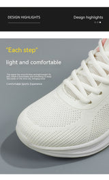 Soft Bottom Comfortable Breathable Sneakers - WOMONA.COM