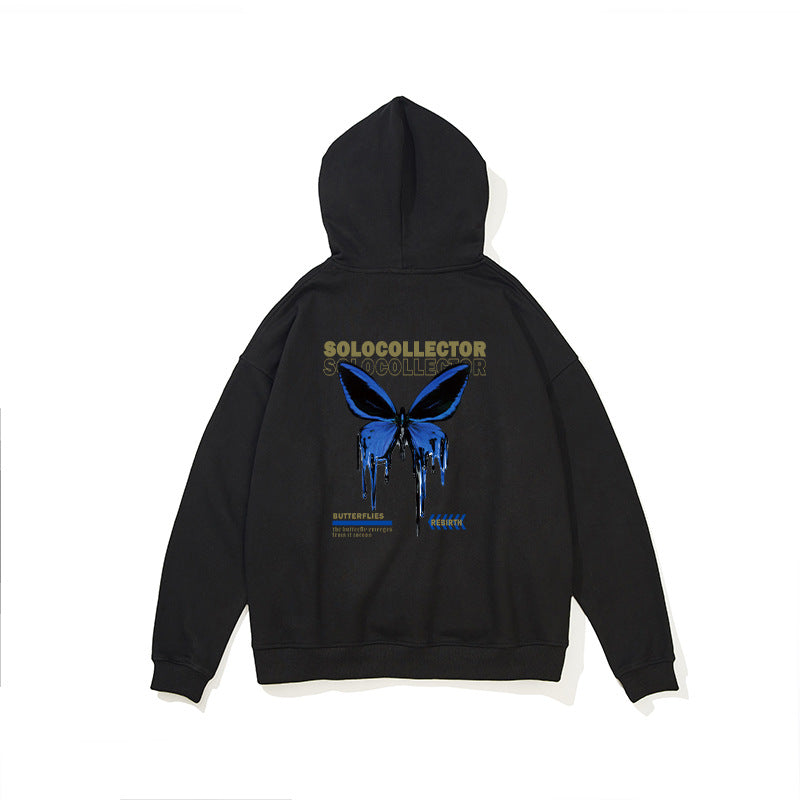 Unisex American Print Pullover Hoodie – alternate product view 5