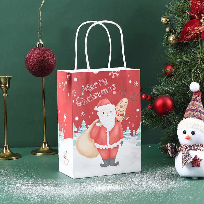 Gift Christmas Eve Gift Portable Candy Bag - WOMONA.COM