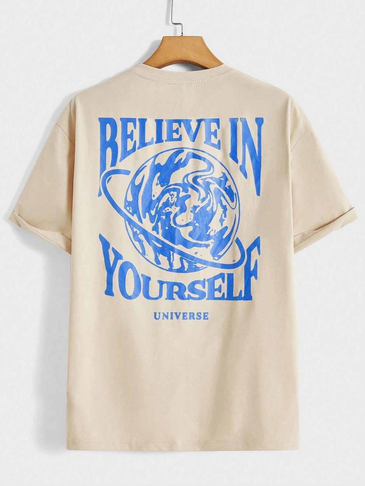 Believe In Yourself Universe Funny Men T-shirt - WOMONA.COM