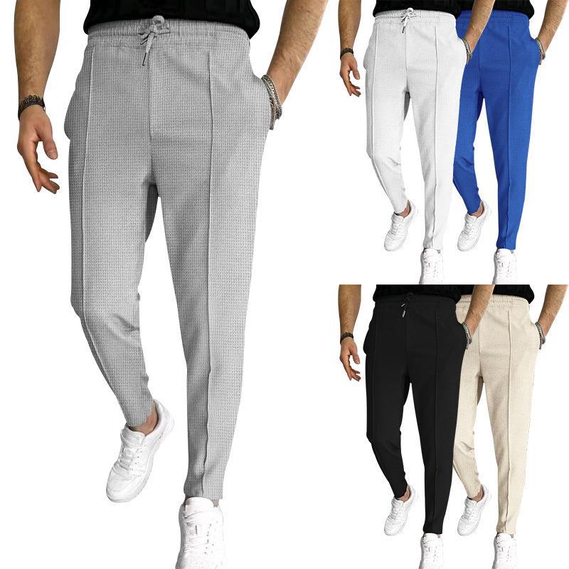 Drawstring Exercise Casual Pants Men - WOMONA.COM