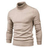 Foreign Trade Turtleneck Men's Casual Sweater - WOMONA.COM