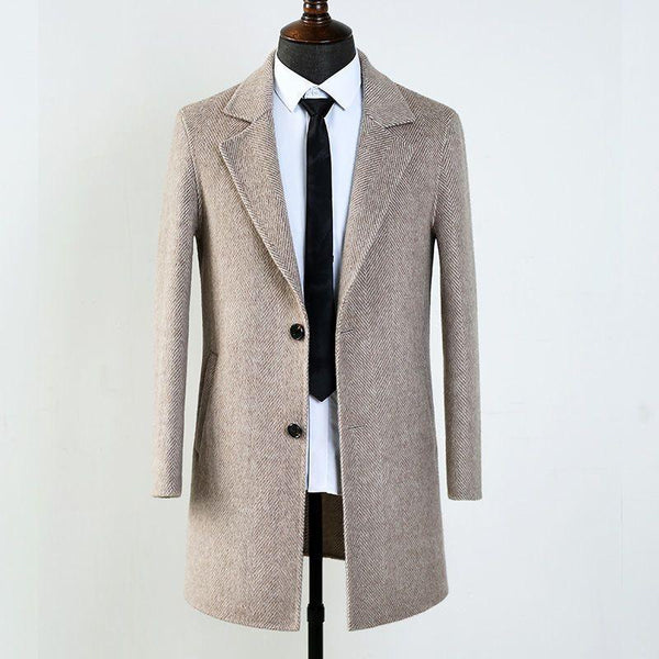 Double-faced Woolen Goods Wool Overcoat