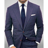 Men's Striped Blazer Casual Slim Fit - WOMONA.COM