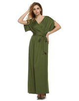 4XL Big Size Dress Elegant Women Long Dresses Summer Dresses - WOMONA.COM