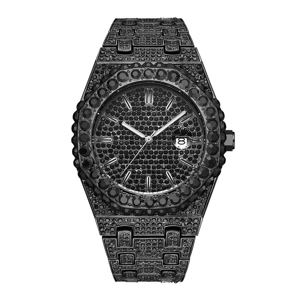 Fashion Starry Diamond Men's Quartz Watch - WOMONA.COM