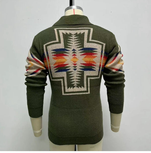 Long-sleeved Thickened Cardigan Sweater Coat - WOMONA.COM