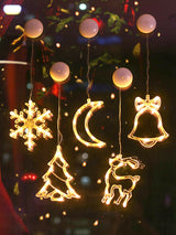 Christmas Room Decorations Sucker Lights Lighting - WOMONA.COM