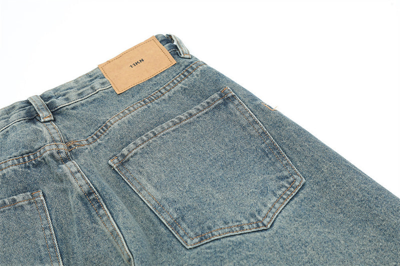 Lockere Jeans im Used-Look für Herren