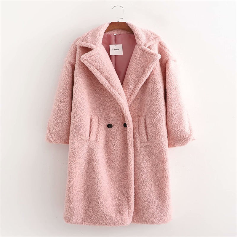 Long-sleeved Thickened Thermal Long Coat