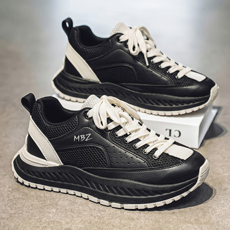 Men's Shoes Summer & Autumn, Breathable Mesh Low-Top Soft Sole Sneakers