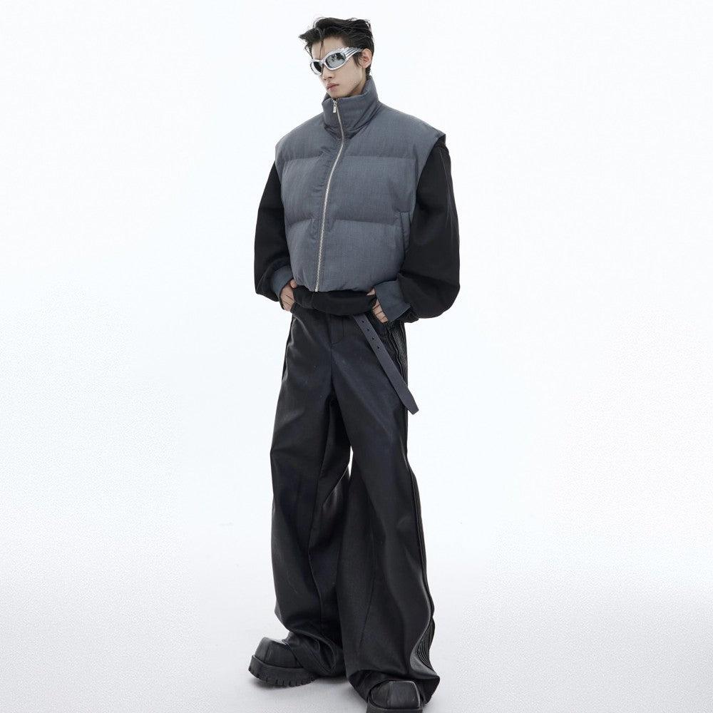 Men's Short Stand Collar Jacket