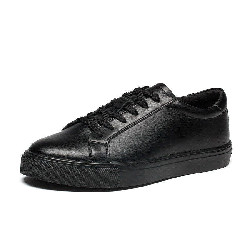 Summer Sports And Leisure Leather Sneakers Men - WOMONA.COM