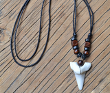 Men and Women Necklaces Imitation Shark Tooth Pendant - WOMONA.COM