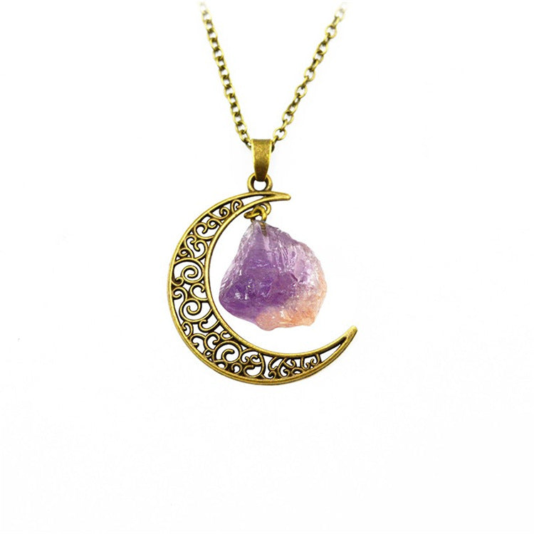 Moon necklace - WOMONA.COM