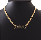 ladies Hip hop necklace - WOMONA.COM