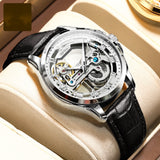 Men's Waterproof Luminous Mechanical Watch - WOMONA.COM