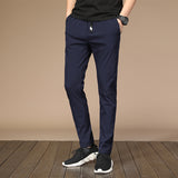 Summer New Ice Silk Casual Pants Men - WOMONA.COM