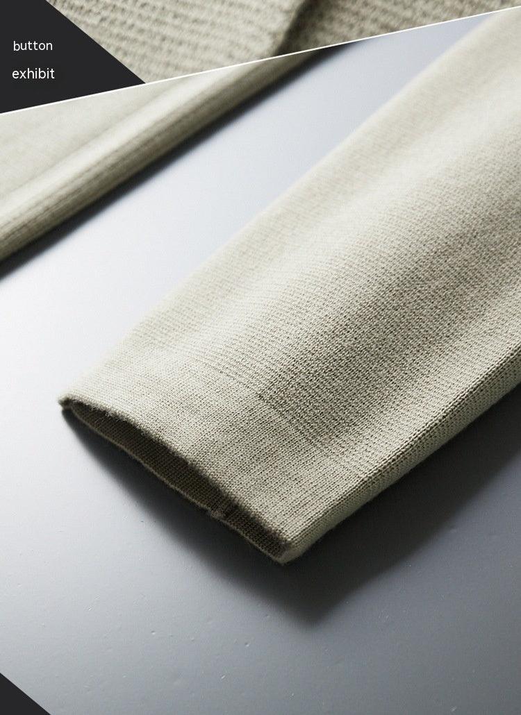 Color Knitted Base Wool Sweater Business - WOMONA.COM