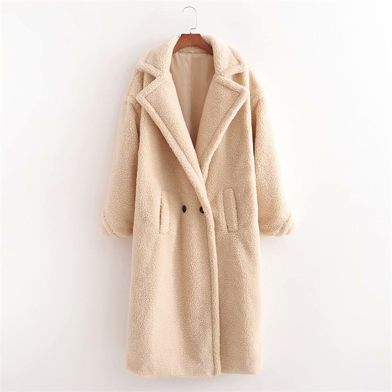 Long-sleeved Thickened Thermal Long Coat