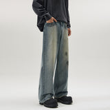 American-style Distressed Fashion Brand Jeans Men - WOMONA.COM