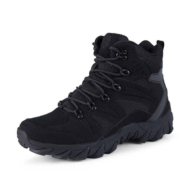 Botas de combate antideslizantes para exteriores para hombre