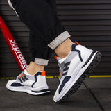 Men Sneakers White Sports Shoes Running Walking - WOMONA.COM