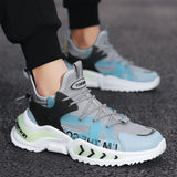 Fashion Sneakers High Top Sport Running Athletic Tennis Walking Shoes Men - WOMONA.COM