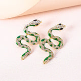 Alloy Diamond Trendy Female Earrings - WOMONA.COM