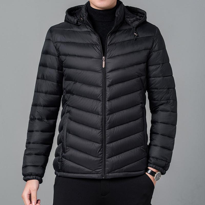 Cotton Coat Thin Silk Cotton Men's - WOMONA.COM