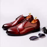 Men's business leather dress shoes, youth shoes, men - WOMONA.COM