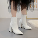 Short boots women Martin boots high heel women shoes - WOMONA.COM