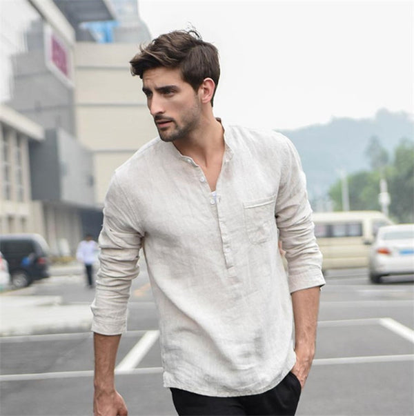 Men's long sleeve shirts - WOMONA.COM