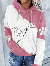 Women's Fashion Digital Printed Hoodie - WOMONA.COM