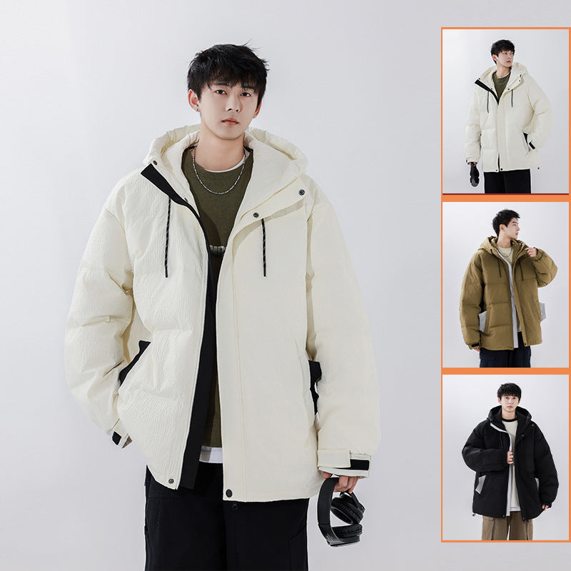 Casual Cold-resistant Windproof Couple Jacket - WOMONA.COM