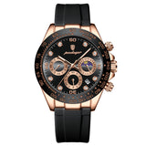 Men's Multi-functional Fashion Waterproof Quartz Watch - WOMONA.COM