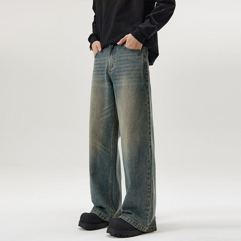 American Straight Type A Jeans For Men - WOMONA.COM