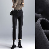 Plush Jeans For Women In Winter - WOMONA.COM