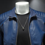 Men's Leather Motorcycle Jacket Thin Coat - WOMONA.COM