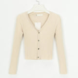 sweater cardigan women Slim sweaters - WOMONA.COM