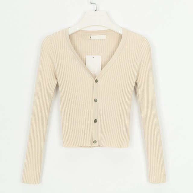 sweater cardigan women Slim sweaters - WOMONA.COM