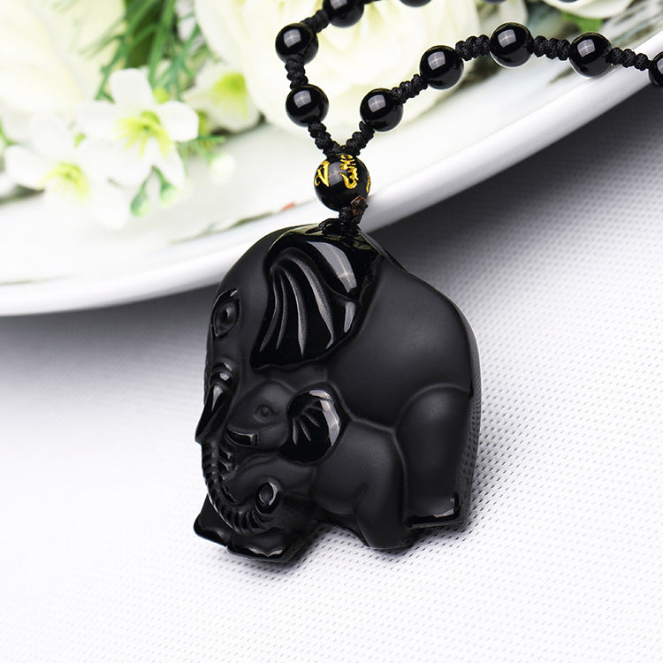 Elephant necklace - WOMONA.COM