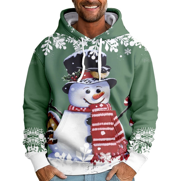 Christmas Christmas Snowman Personalized Printed Sweater - WOMONA.COM